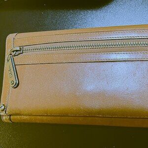 Cole Haan Tan Leather Wallet